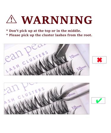 Buy 72 Individual False Eyelashes for DIY Volume Extensions - Reusable 10-16mm C/CC/D Curl | OP17 - Buy Online on SooperMarket.com