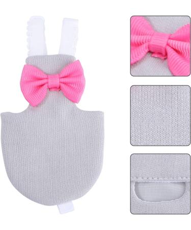 POPETPOP Pet Bird Clothes Parrot Flying Diaper Pet Flying Costume Pet Diapers Parakeet Cages Parrot Clothes Bird Diapers Bird Flight Suit Cockatiel Diaper Pet Clothes Bird Supplies Clothing XS Light Grey - Buy Online on SooperMarket.com