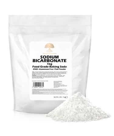 Baking Soda Sodium Bicarbonate 1kg Pure Baking Soda for Cleaning Baking Bath Bombs Odours and Teeth