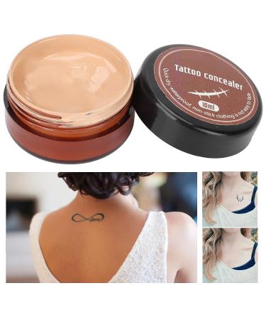 Waterproof Tattoo Cover Up Makeup by ANGGREK - Concealer for Skin Acne, Marks, Freckles, and Scars - 10ml for Men and Women - Buy Online on SooperMarket.com