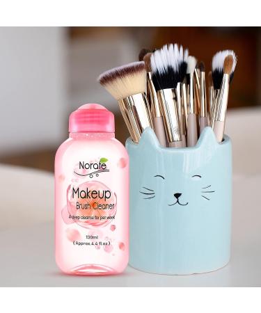 Norate Makeup Brush Cleaner Solution - Deep Clean Shampoo for Brushes, Sponge, and Puff - Cruelty-Free Formula - 4.4 FL.OZ - Buy Online on SooperMarket.com