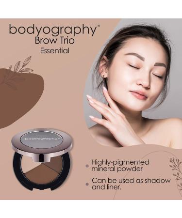 Bodyography Brow Trio Essential Powder - Define & Perfect Your Eyebrows | International Shipping Available - Buy Online on SooperMarket.com