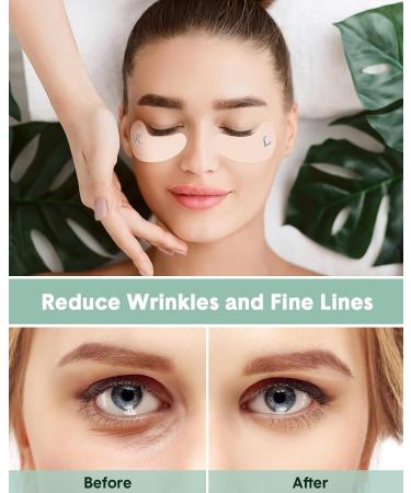 Buy Creamify Reusable Eye Pads 100% Medical Silicone Eco-Friendly Reduces Folds & Fine Lines Includes Metal Applicator & Storage Box - Buy Online on SooperMarket.com
