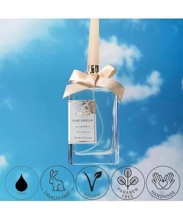 LOVERY Pure Vanilla Perfume for Women 3.38 fl oz Made in France Long-Lasting Eau de Parfum Sweet Vanilla Fragrance Gift for Girlfriend Wife or Mom Ideal Christmas or Spa Gift for Women - Buy Online on SooperMarket.com