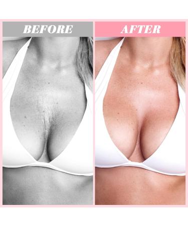 Reusable Silicone Chest Wrinkle Pad | Transparent Cleavage Patch for Smooth Skin | Decollete Wrinkle Patch for Women | 5.9 x 4.7 Inch - Buy Online on SooperMarket.com