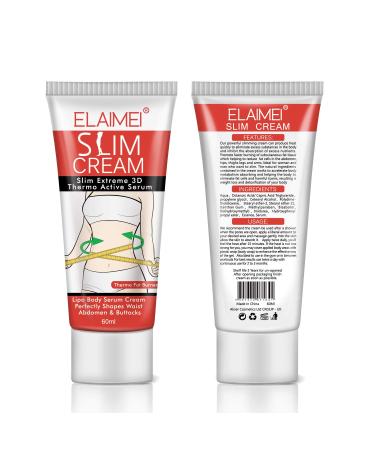 Hot Cream 2 Pack - Extreme Cellulite Slimming & Firming Gel for Body Fat Burning - Waist, Abdomen, and Buttocks Shaping Massage Cream - Buy Online on SooperMarket.com