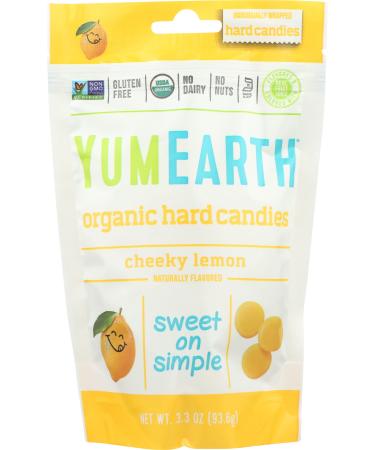YumEarth Organic Hard Candies Cheeky Lemon 3.3 oz (93.6 g)