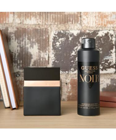 Guess Seductive Homme Noir 3.4 oz EDT Spray RETAIL Eau de Toilette 3.4 Fl Oz (Pack of 1) - Buy Online on SooperMarket.com