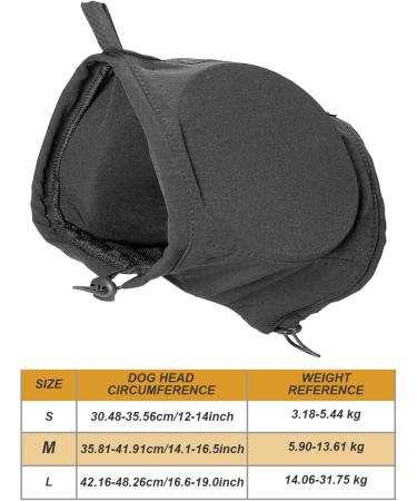 Vespers Dog Ear Pain Noise Protection | Calming Headphones & Earmuffs for Fireworks - Winter Dog Head Wraps - Buy Online on SooperMarket.com