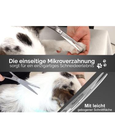 Premium 8-Inch Soling Fur Shear Scissors for Dogs & Cats - Made in Germany Stainless Steel Perfect for Pet Fur Care - Buy Online on SooperMarket.com
