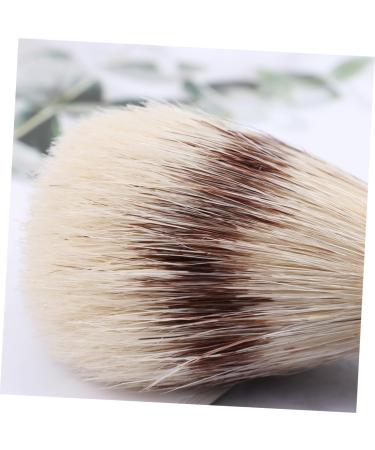 Buy Angoily 2 Pcs Makeup Brush & Beard Brush - Nylon & Bristle Hair Brushes for Perfect Grooming | International Shipping Available - Buy Online on SooperMarket.com
