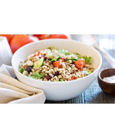 Organic Royal White Quinoa 5 Pounds - Whole Grain | Non-GMO, Kosher, Raw & Vegan | Sirtfood Superfood - Bulk 5 Pound Pack - Buy Online on SooperMarket.com
