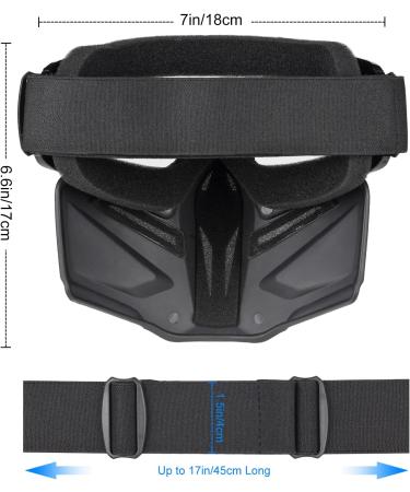 VPZenar Airsoft Helmet and Mask Bundle - Tactical Gear with NVG Mount and Side Rail - Buy Online on SooperMarket.com