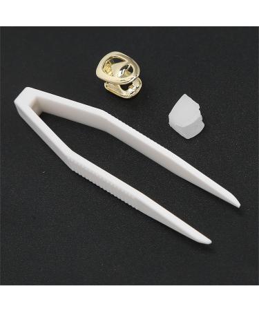 Hip Hop Teeth Decoration Teeth Brace Decoration 2 Copper Fashionable for Concert for Party(gold) - Buy Online on SooperMarket.com
