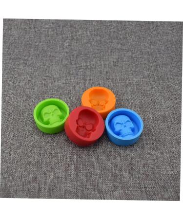 KICHOUSE Orange Baking Cake Pattern Food Skull Mini Grade Molds DIY Candy Silicone Jelly - Buy Online on SooperMarket.com