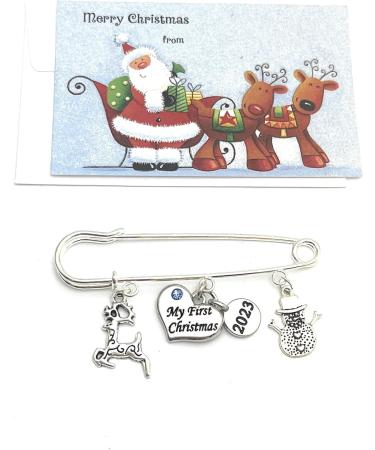 Baby Boy My First Christmas 2023 Keepsake Charms | Gift Bag & Card Included - Buy Online on SooperMarket.com