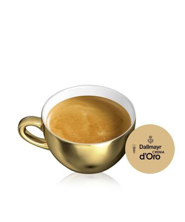 Nescaf Dolce Gusto Dallmayr Crema d'Oro 16 Coffee Capsules | 100% Arabica | Fine Crema & Full-Bodied Aroma | Fast Preparation & Aroma Sealed | Buy Online! - Buy Online on SooperMarket.com