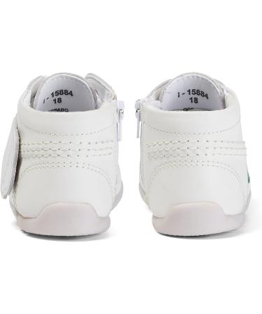 Kickers Unisex Kids Kick Hi Leather Ankle Boot - 2 UK Child, White - Buy Online on SooperMarket.com