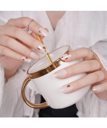 DANNI & TONI Soft Gel Nail Wraps - Opalescent Whisper - Salon-Quality Stickers Set - Buy Online on SooperMarket.com