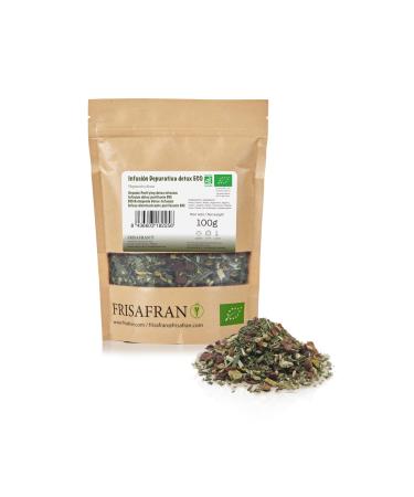 FRISAFRAN - Detox Organic Detox Bulk | Digestive | Anti-Inflammation - 100 gr