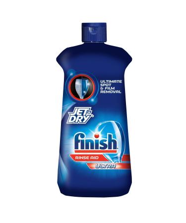 Finish Jet-Dry Ultra Rinse Aid - 250 Loads - 27.5 oz. Vinegar 27.5 Fl Oz (Pack of 1)