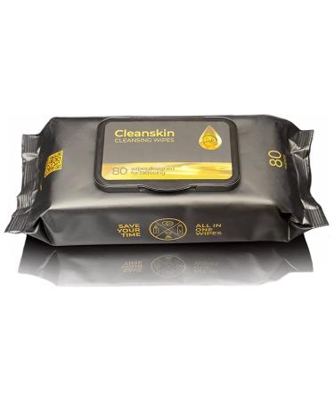 CleanSkin 80-Count Cleansing Tattoo Wipes - All-in-One Green Soap Solution | Alcohol-Free & Fragrance-Free | Ideal for Tattooing, PMU, and Piercings - Buy Online on SooperMarket.com