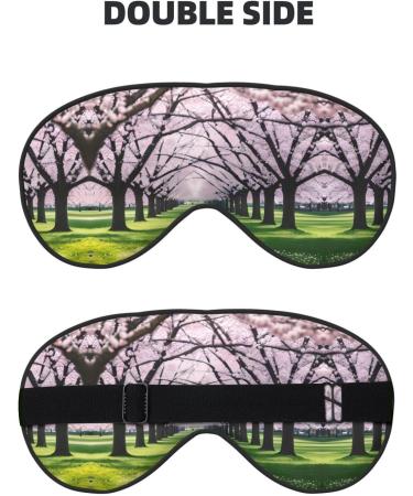 Spring is in The Air Soft Eye Mask Sleeping Mask Breathable Eye Patch for Women Perfect for Travel and Relaxation - Buy Online on SooperMarket.com