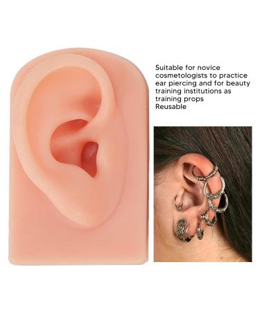 Flexible Silicone Right Ear Model - 3 Colors for Acupuncture Training - Buy Online on SooperMarket.com