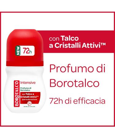Buy Borotalco Deo Roll On Intensive Microtalc 50ml - Refreshing Deodorant for All-Day Protection | Fast International Shipping - Buy Online on SooperMarket.com