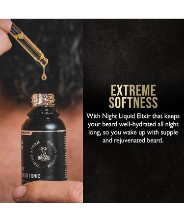 Valhalla's Gates Day Liquid Tonic Beard Oil - Gold Collection for Men - 30ml - Moisturize, Soften, Reduce Itch, Promote Beard Growth - Buy Online on SooperMarket.com
