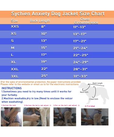 Sychien Dog Thunder Jacket Calming Anxiety Shirt Thunder Vest for Extra Large boy Girl Dogs Labrador Green XXL XXL Green - Buy Online on SooperMarket.com