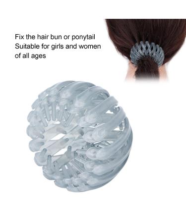 Jelly Ash Bird Nest Hair Claw Hairpin Ponytail Holder - Fashionable Clip for Women/Girls - Buy Online on SooperMarket.com