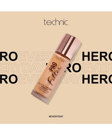 Technic Pro Filter Complexion Enhancer - Primer, Illuminator & Highlighter Serum - Medium Cool - Buy Online on SooperMarket.com
