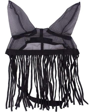Netproshop Fly Fringe with Fine-Mesh Ears & Elastic Closure - Pony-XL & Cob Sizes - Black Color - Buy Online on SooperMarket.com