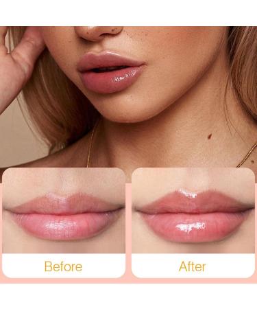 Vigcebit Lip Filler Set - 2-Part Moisturizing Lip Enhancer for Beautiful Fuller Lips | Hydrating Lip Gloss Set - Buy Online on SooperMarket.com