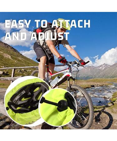 Cutially Waterproof Bicycle Helmet Cover | Reflective Rain Hood for Cycling | Perfect for Travel & Excursions - Buy Online on SooperMarket.com