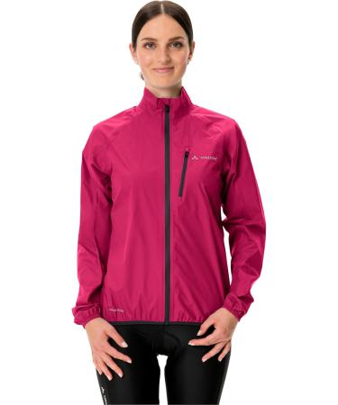 Vaude Women's Drop Jacket III - Waterproof Lightweight Rain Jacket with Eco Finish & Breathable Ceplex Active Technology - Compact & Stowable - 40 Bramble - Buy Online on SooperMarket.com