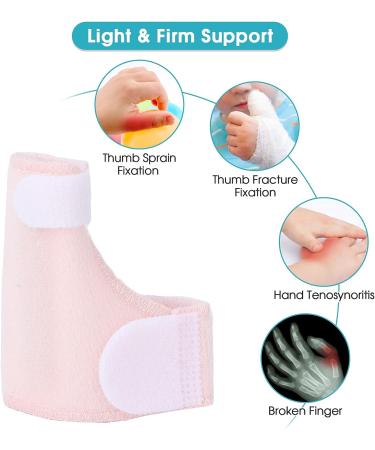 Yosoo Health Gear Baby Thumb Brace - Toddler Finger Guard with Breathable Wrist Band - Infant Thumb Support for Sprain & Fracture - Beige (XS) - Buy Online on SooperMarket.com