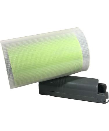 Best Sticky Gel Lint Roller Cleaner | Washable Pet Hair Remover Set | Reusable for Clothes & Car Seats - Green - Buy Online on SooperMarket.com