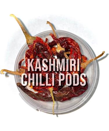 Kashmiri Whole Dried Chilli Pods - 100g - Buy Online on SooperMarket.com