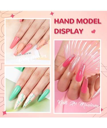 COSCELIA Gel Nail Polish Kit with U V Light Yellow Green Red Black Gel Polish Starter Kit with Glossy & Matte Top Coat Gel Nail Kit with Nail Accessories Gifts for Women - Buy Online on SooperMarket.com
