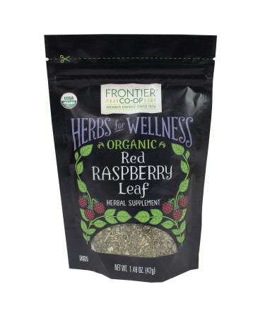 Frontier Co-op Organic Red Raspberry Leaf 1.48 oz (42 g)