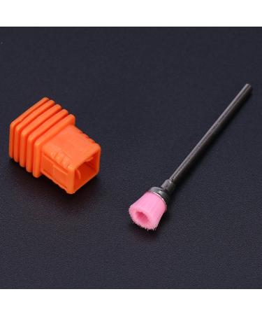 Rotekt 5pcs Nail Drill Bits - Electric Nail Drill Polish Grinding & Dust Remover Brush Heads | International Shipping - Buy Online on SooperMarket.com