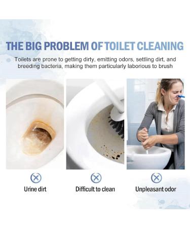 12pcs Toilet Cleaner Active Tablets Toilet Bowl Cleaner Toilet Limescale Remover Toilet Stain Remover Heavy Duty Toilet Cleaning Tablets Deep Clean Deep Cleaning Foam Action Tabs Toilet Cleaner - Buy Online on SooperMarket.com