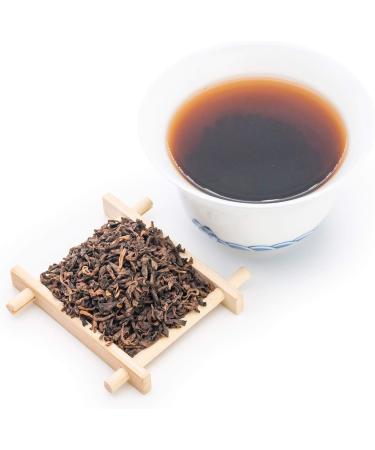 Oriarm Ripe Puerh Tea Loose Leaf - Yunnan Black Pu-erh Tea - Chinese Shu Puer Tea - 100g (3.53-Ounce) Ripe Puerh Tea 100g - Buy Online on SooperMarket.com