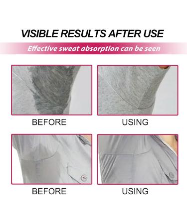 Ultra-Thin Waterproof Underarm Sweat Pads - 24 Breathable Armpit Patches for All Fabrics - Buy Online on SooperMarket.com