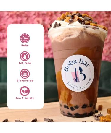 MBTK - 4 (Boba Bar London | Sahara Milk Bubble Tea Kit | 4 Milk Tea Flavours | 4 Boba & Jelly Toppings | Tapioca Pearls | 4 Bamboo Straws | 4 Tea Bags | 2 Recipe Cards ) - Buy Online on SooperMarket.com