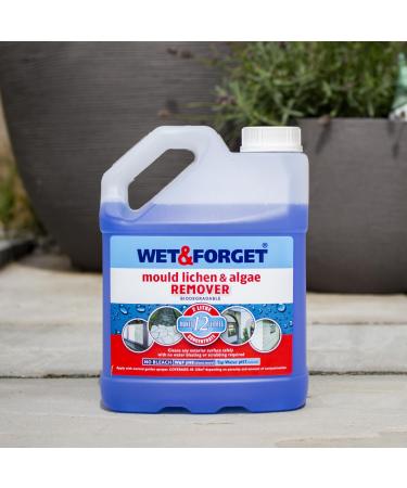 Wet & Forget 2L Mould, Lichen & Algae Remover - Bleach Free Outdoor Cleaning Solution - Buy Online on SooperMarket.com