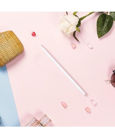 PLAFOPE 100pcs Disposable Eyeliner Brush Makeup Eyeliner Wand Cosmetic Eye Wands Make up Kit White 9x6.5cm White - Buy Online on SooperMarket.com