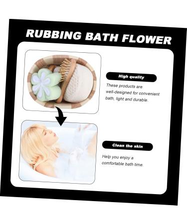 6-Piece Bathroom Set | Scrubbing Balls & Bathing Tools | Shower Supplies for Ultimate Clean - Buy Online on SooperMarket.com